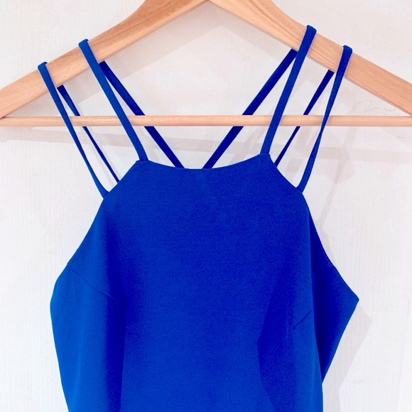 FOREVER 21 cobalt blue dress XS-S - Picture 6 of 8